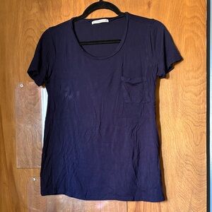 Active Basic Women's Navy Blue T-Shirt